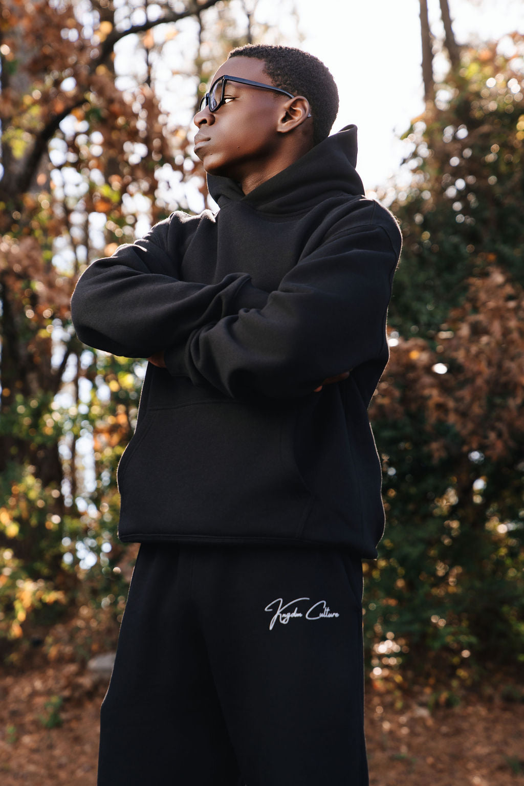 Black Kngdm Culture Sweatpants